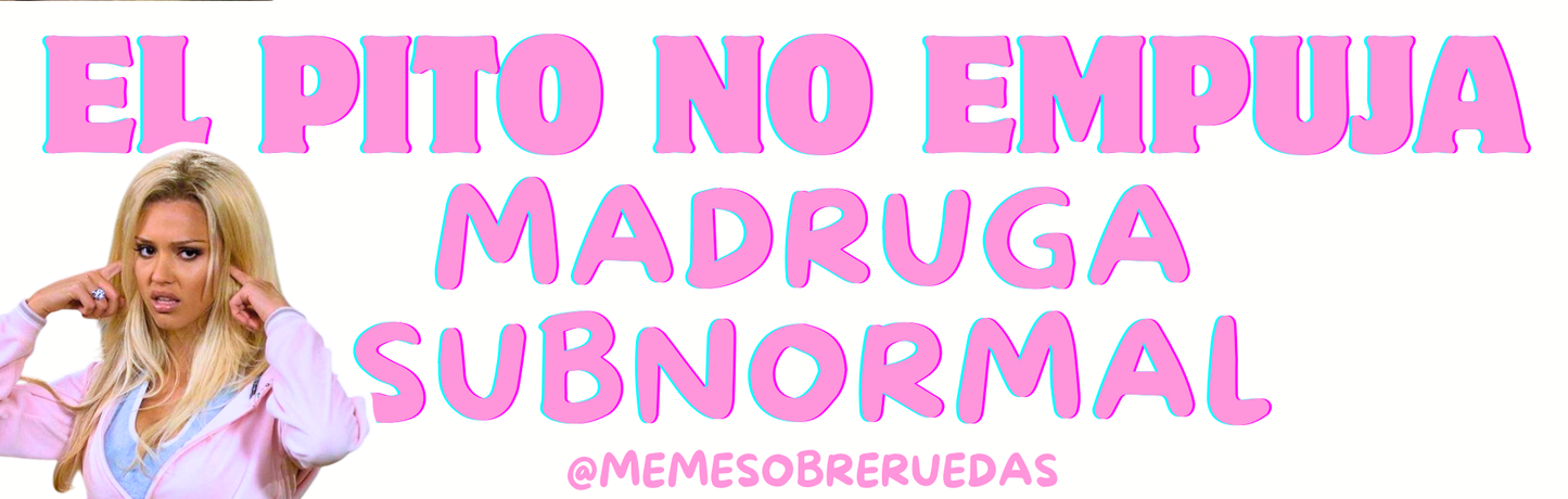 El pito no empuja😒💅