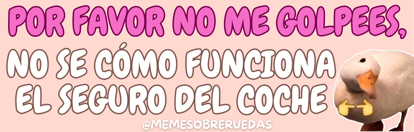 Los stickers que tu coche sí se merece🥹