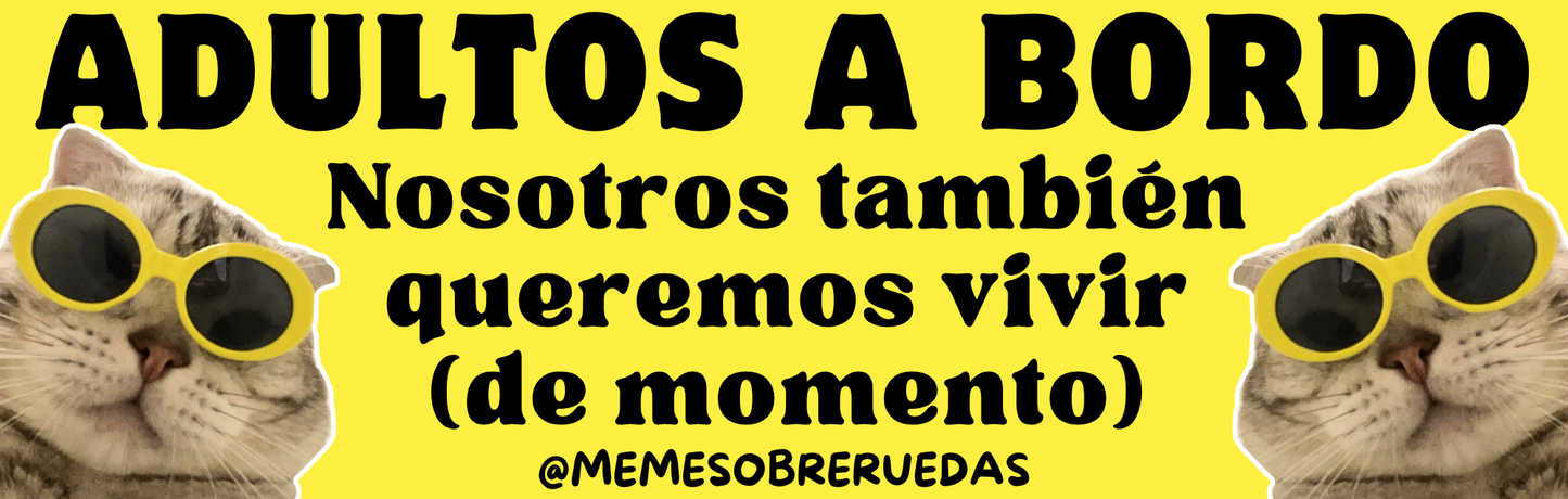 Adultos a bordo😎
