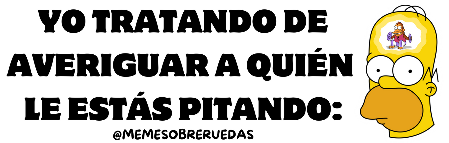 A quién le pitas?🥁🐒