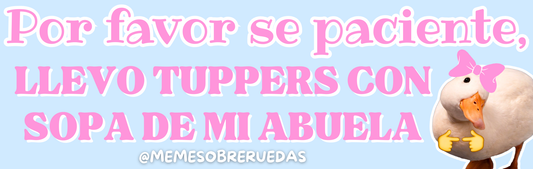 Llevo tuppers🥣
